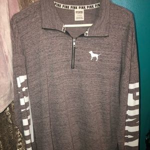 VS PINK Half zip